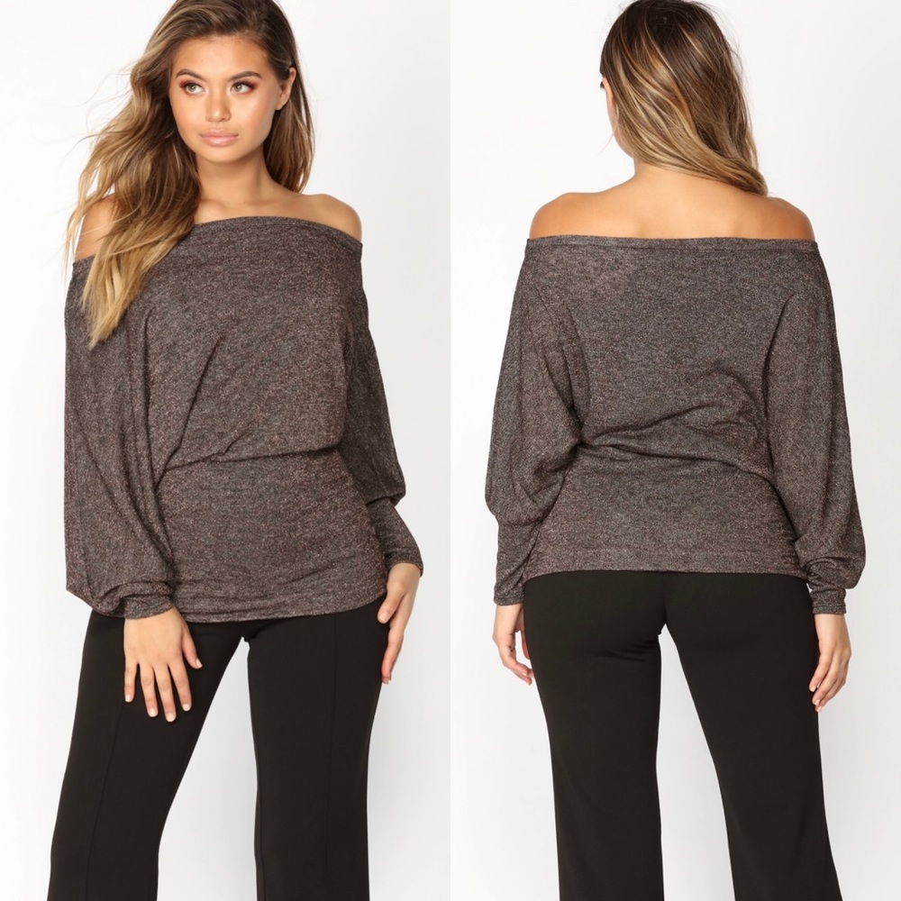 Comfy Vibes Long Sleeve Dress - Rose Gold